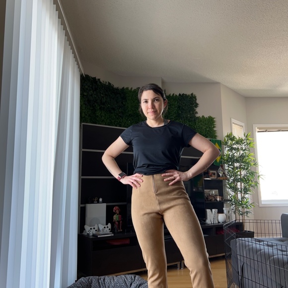 Polyester beige pants - Picture 6 of 6